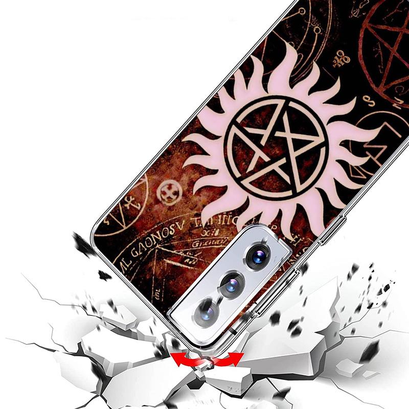 Babaite Supernatural SPN Dean And Sam Phone Case For Samsung Galaxy S24 S25 Edge S26 Ultra S23 S22 S21 Plus S20 FE + Personalize