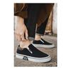 Men's Summer Lightweight Breathable Slip-On Casual Canvas Shoes, Soft-Soled Comfortable Footwear.