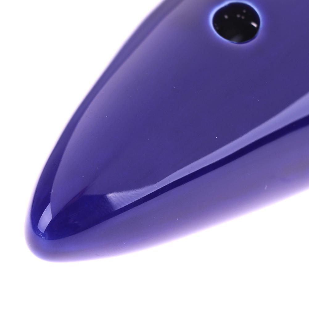 12 Hole Ocarina Ceramic Alto C Legend Of Blue Instrument