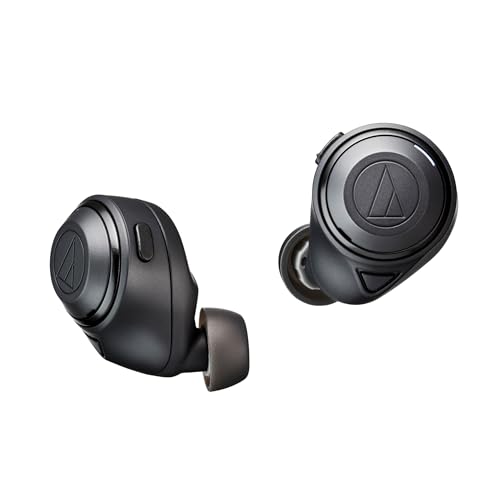 Auricolari Wireless Audio-Technica ATH-CKS50TW BK Bluetooth / Auricolari Wireless Cancellazione del Rumore Bassi Profondi / Fino a circa 50 ore di riproduzione / Auricolari