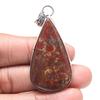 Pendant Stick Agate Gemstone Valentine'Day Ethnic Silver Jewelry 2.75"