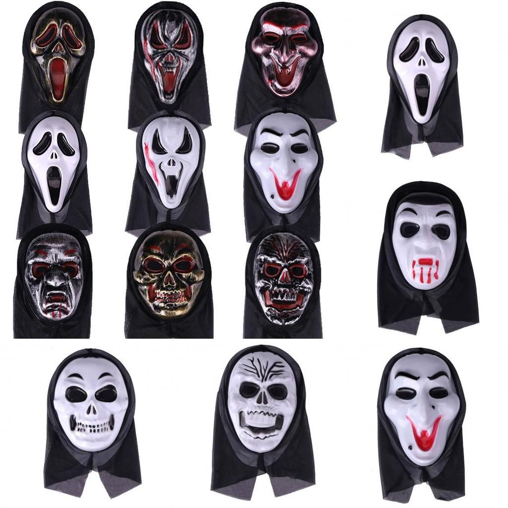 Ghost Vampire Screaming King Wizard Cosplay Mask Halloween Party Role Playing