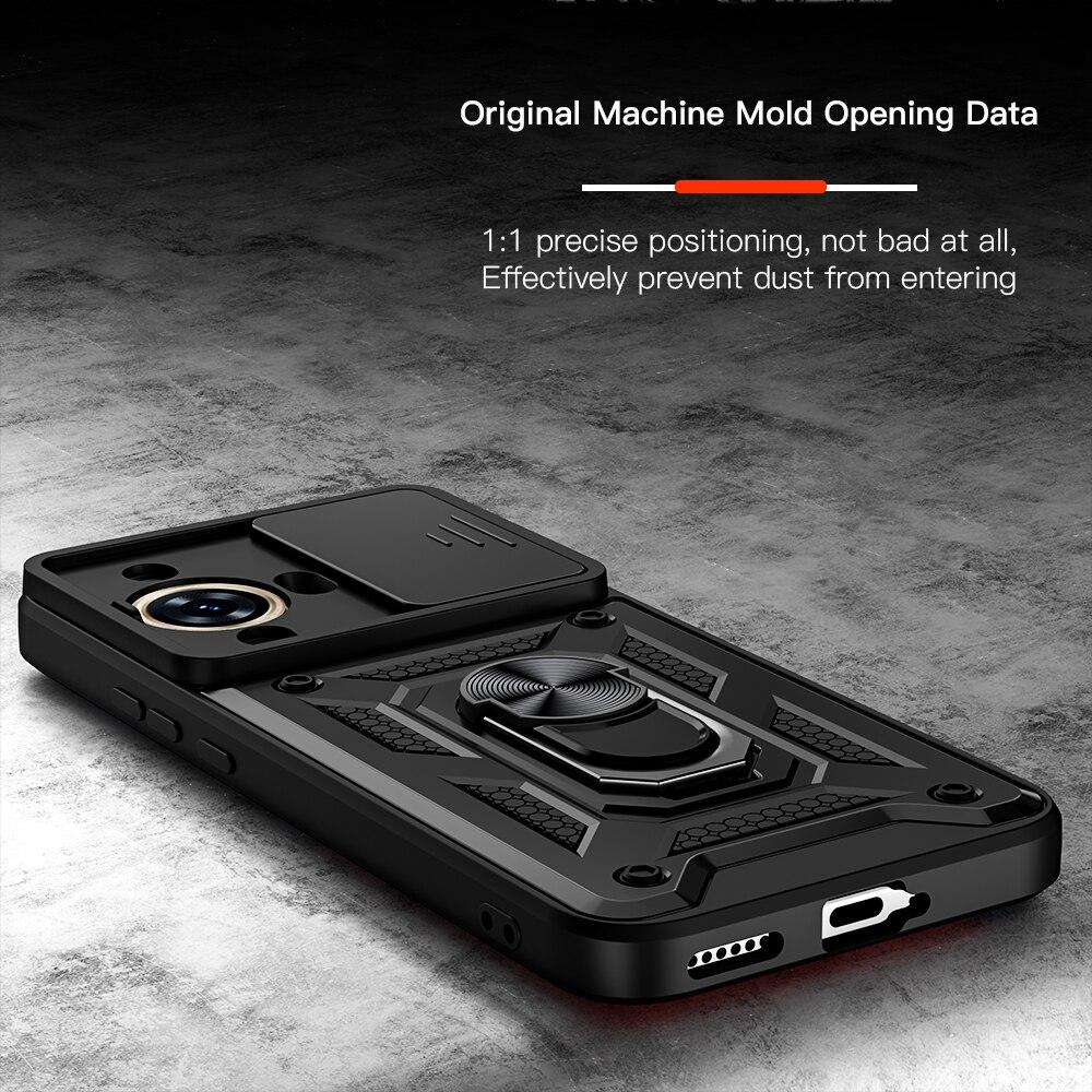 KEYSION Husă rezistentă la șocuri pentru Huawei Nova 11 Pro 11i 10 SE Slide Protectie Lentila Camera Inel Husă pentru telefon pentru Huawei Nova Y61