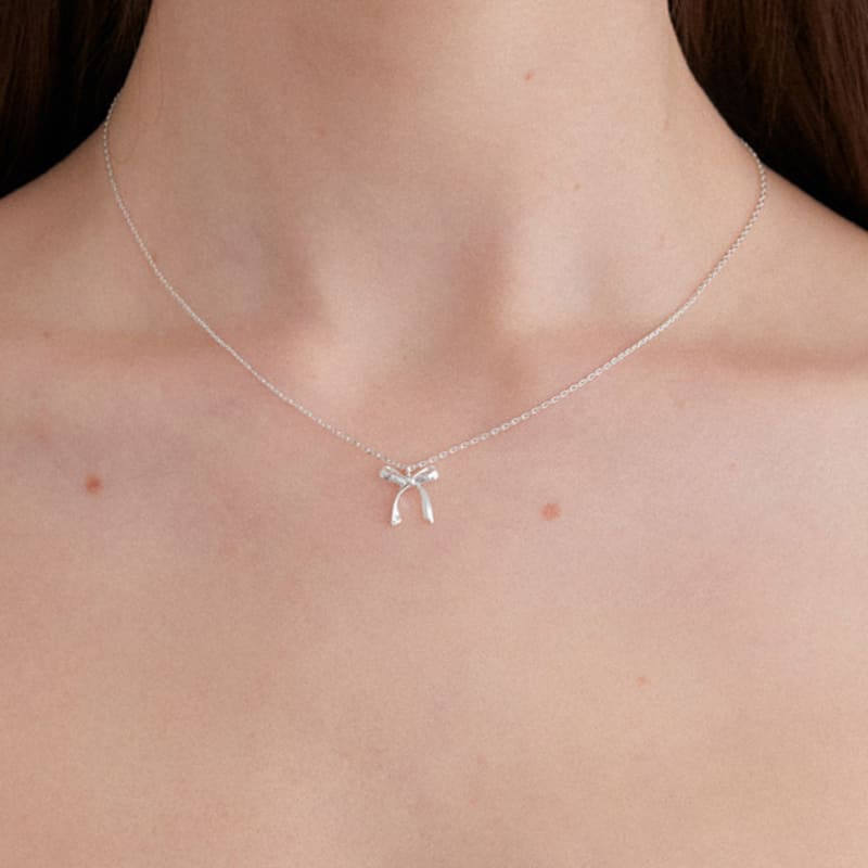 

OVLA [Exclusive] OVLA RIBBON NECKLACE_S JN023 gold