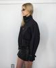 Yuthentic Vintage Washed Leather Collar Jumper Aw6Sm26223
