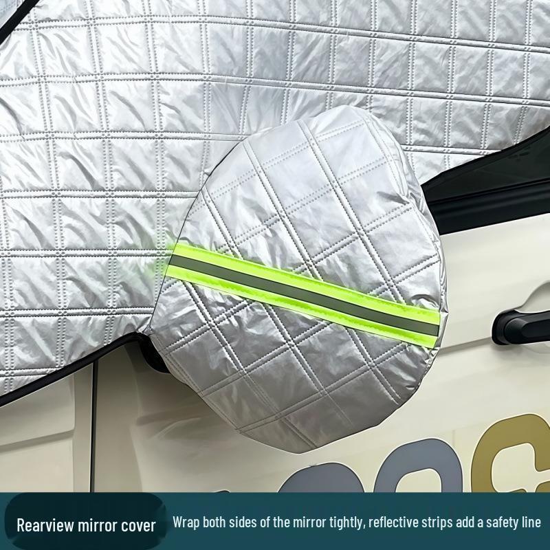 Yadea Elektrisches Dreirad Frontscheibe Schnee- und Frostschutz Wasserdichte Sonnenblende.