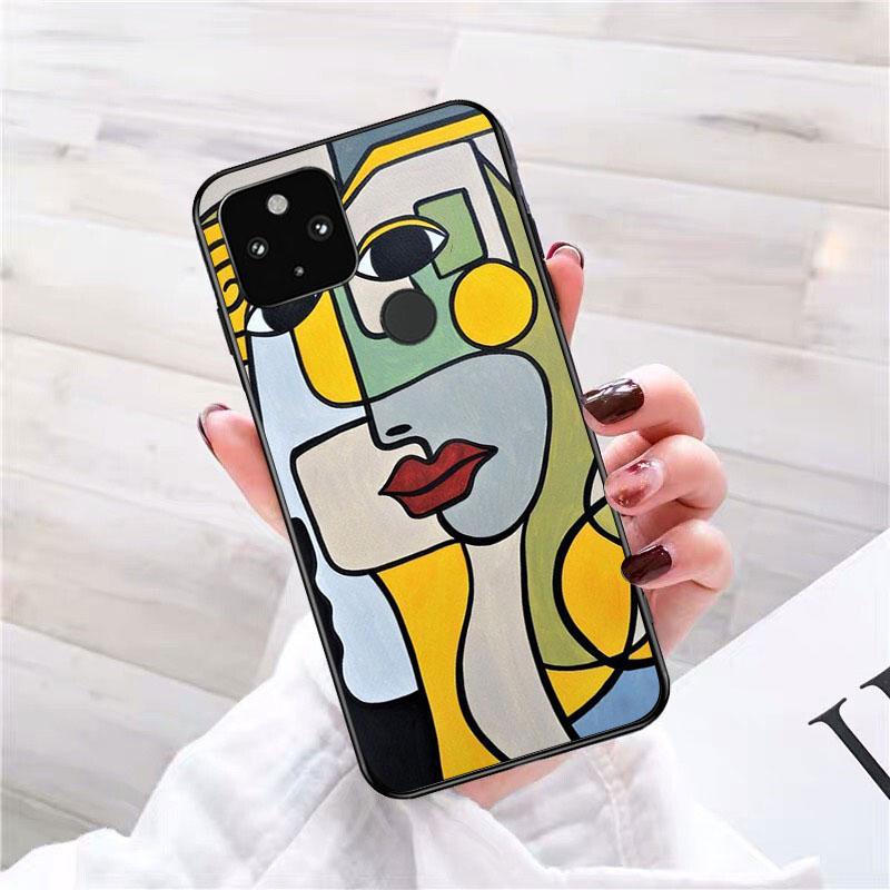 Picasso Abstract Art Painting Phone Case for Google Pixel 10 9 Pro XL 9A 8 7 6 Pro Pixel 8A 7A 6A Pixel 8 7 6 5