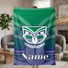New Zealand Warriors Custom Flannel Blankets Soft Warm Cozy Throws for Home Decor Holiday Gifts