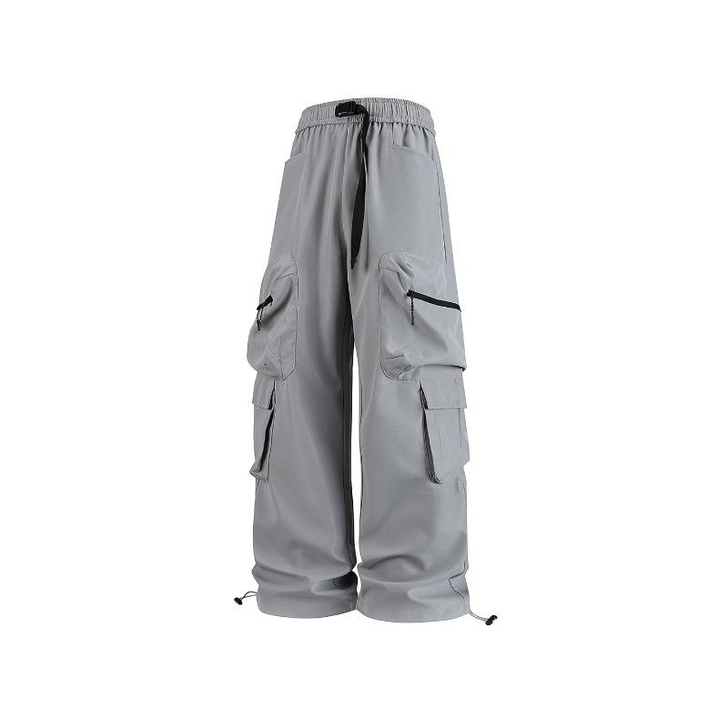 

Men s Four-season Men s Overalls Solid Color Quick-drying Multi-bag Casual Pants Outdoor Hiking Pants XXL