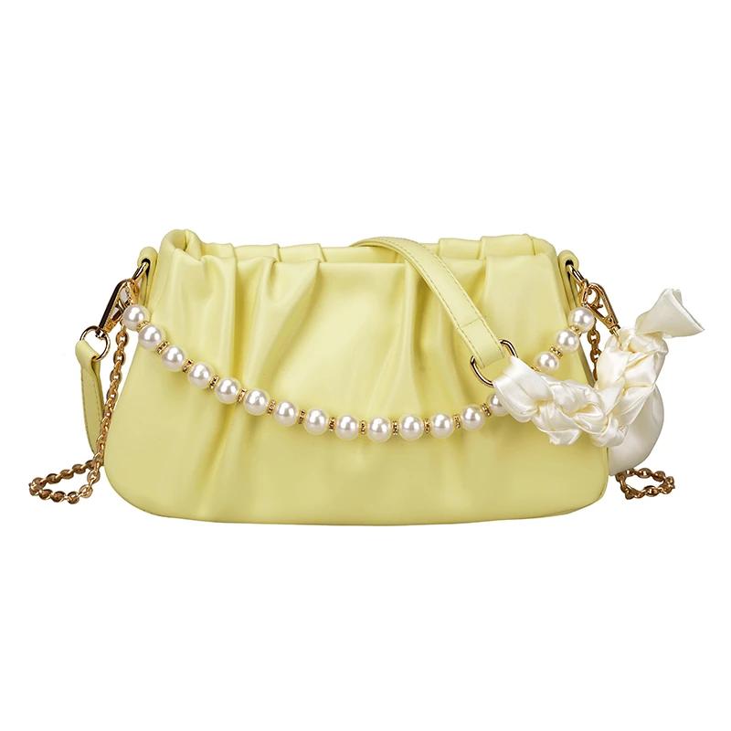 

Женская сумка через плечо с внутренним карманом на молнии, однотонные сумки, внутреннее отделение из высококачественной нейлоновой ткани