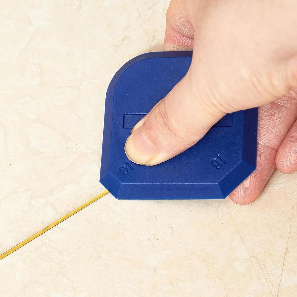 Kitchen Bathroom Home Cleaning Spatula 4pcs Caulking Tool Set Cement Scraper Sealant Remover for Shower Tile Grout Edge Removal