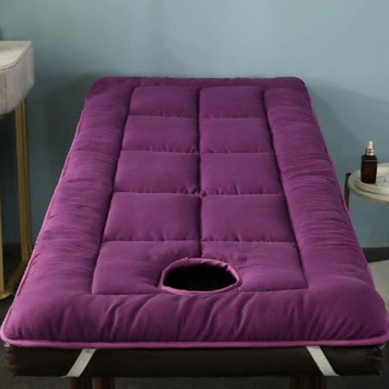 Thickened Beauty Salon Massage Mattress Pad with Hole (60x180cm / 70x190cm)