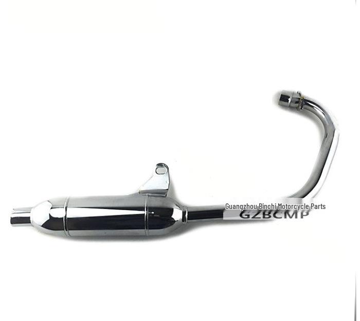 CG125 Retro Muffler: Short Torpedo Exhaust Pipe Accessory