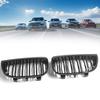 2Pcs Front Bumper Grille Grill 51137077130 Car Front Bumper Grille 51137127228 for BMW E81 E87 1-Series M-Sport Model 2004-2007