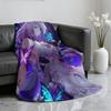 Game Honkai Star Rail Castorice Cute Blanket Soft Throw Blanket for Home Bedroom Bed Sofa Picnic Travel Office Rest Blanket Gift