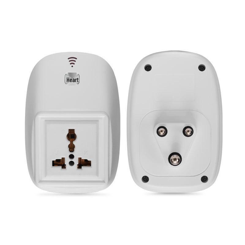 Wireless WiFi Zigbee Smart Socket - European, American, French Standards, Plastic Shell