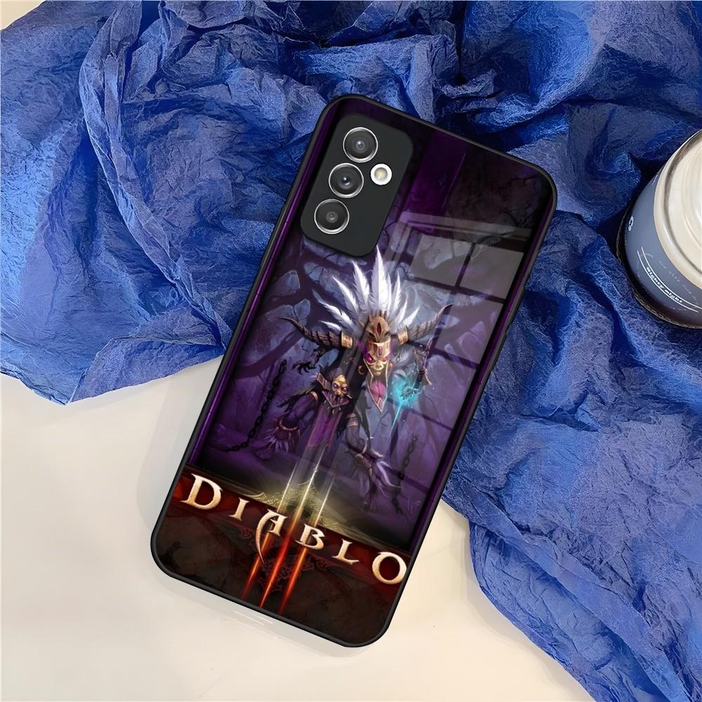 Hot Game Diablo Phone Case for Samsung Galaxy S24 S23 S22 S21 S20 A24 A34 A54 A53 Note20 M54 Fe Ultra Plus Glass