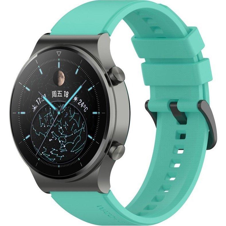 22mm Universal Silicone Strap, Turquoise