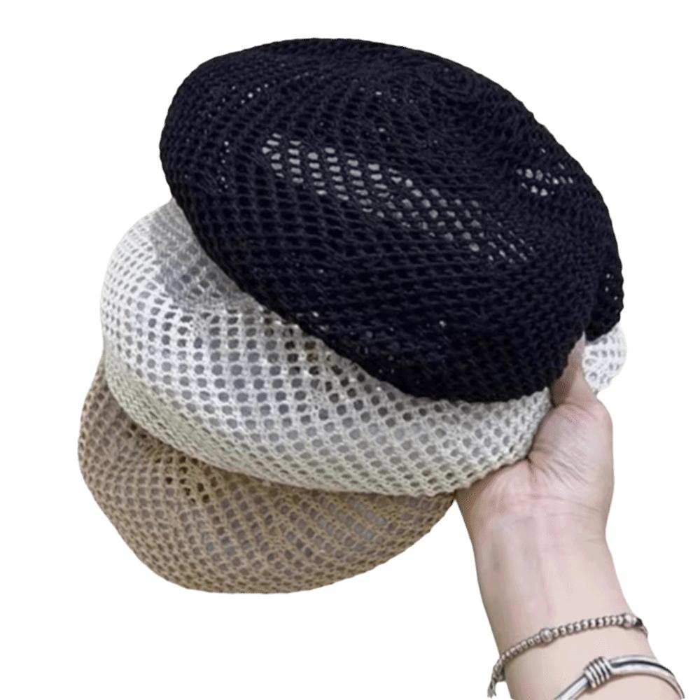 Dírované Baretky Čepice Proti UV Malířská Čepice Ležérní Čepičky Čepice