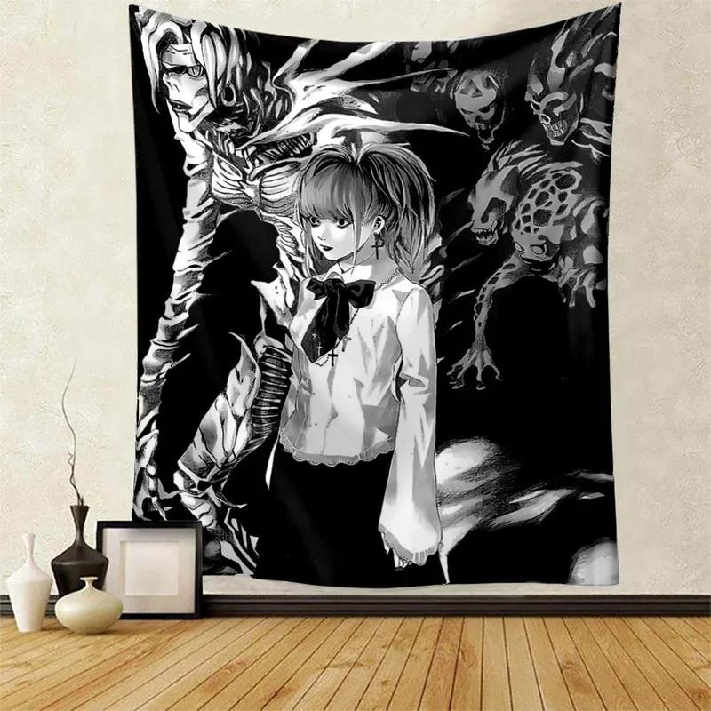 VIKAMA Cute Girl Tapestry Wall Art AnimeStyle Room Wall Decoration Tapestry Living Room Bedroom Gaming Room Wall Decor