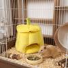 Windproof Hamster Sleeping Cave Warm Guinea Pig Hideout Bed Hamster Pumpkin Nest  Cage Accessories