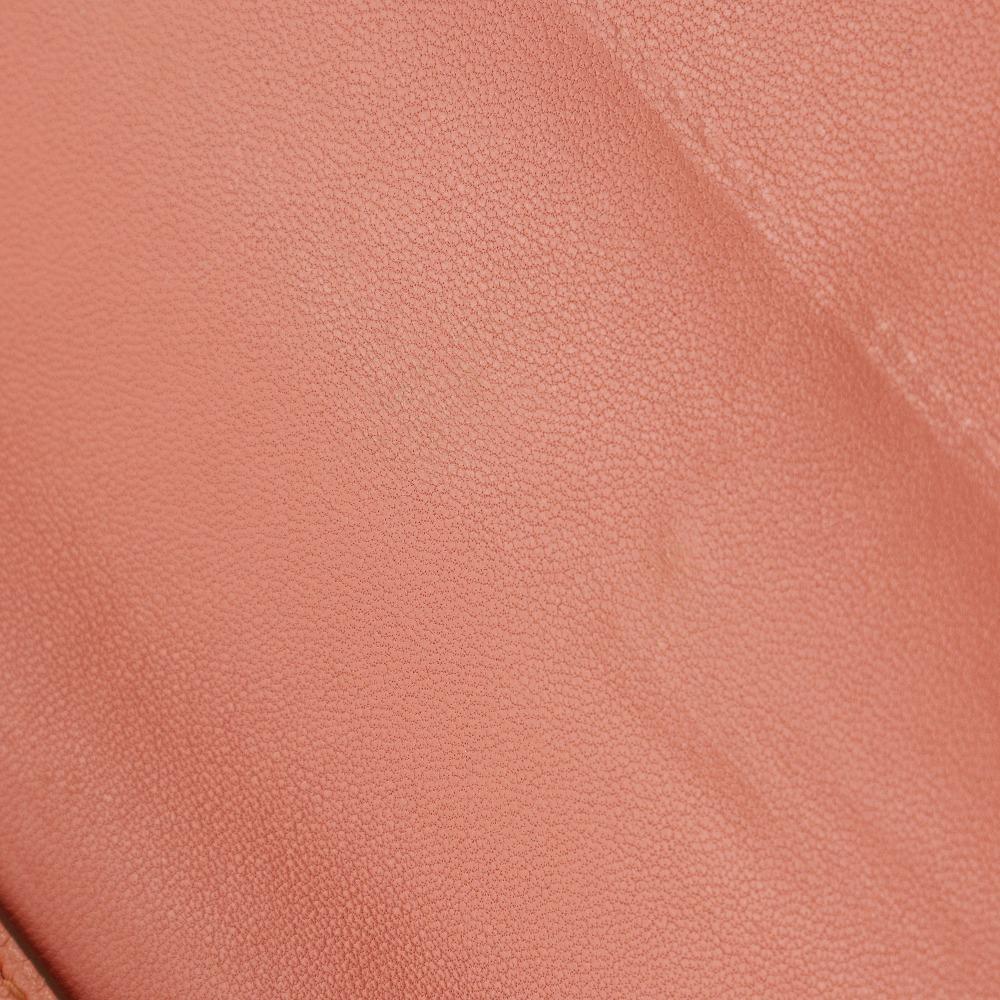 Hermes Dogon GM Purse Pink Shave Women Used