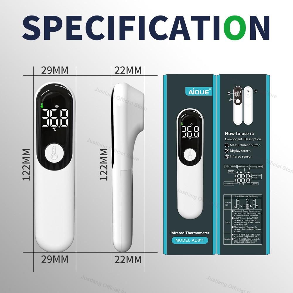 Temperature Measurement Electronic Hygrometer Wireless Digital Pyrometer Infrared Thermometer Gun Electronic Thermometer