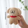 MINISO Cute Maltese Dog Plush Toy Soft Stuffed Animal Doll Cartoon Puppy Kids Boys Girls Birthday Gifts Key Decoration  Key Ring