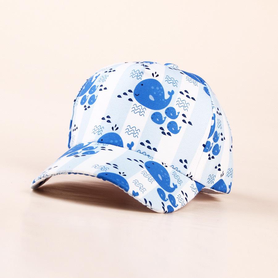 Cartoon Dinosaurs Whales Fruit Rocket Kid Baby Base Ball Cap Animal Image Printing Spring Summer Sunshade Hat