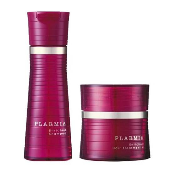 

Milbon Plarmia Enriched Shampoo 200mL + Treatment M 200g Set