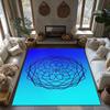 Geometric Pattern Area Rug Non Slip Floor Mat Home Decor Living Room Bedroom Carpet Modern Abstract Design Home Accent