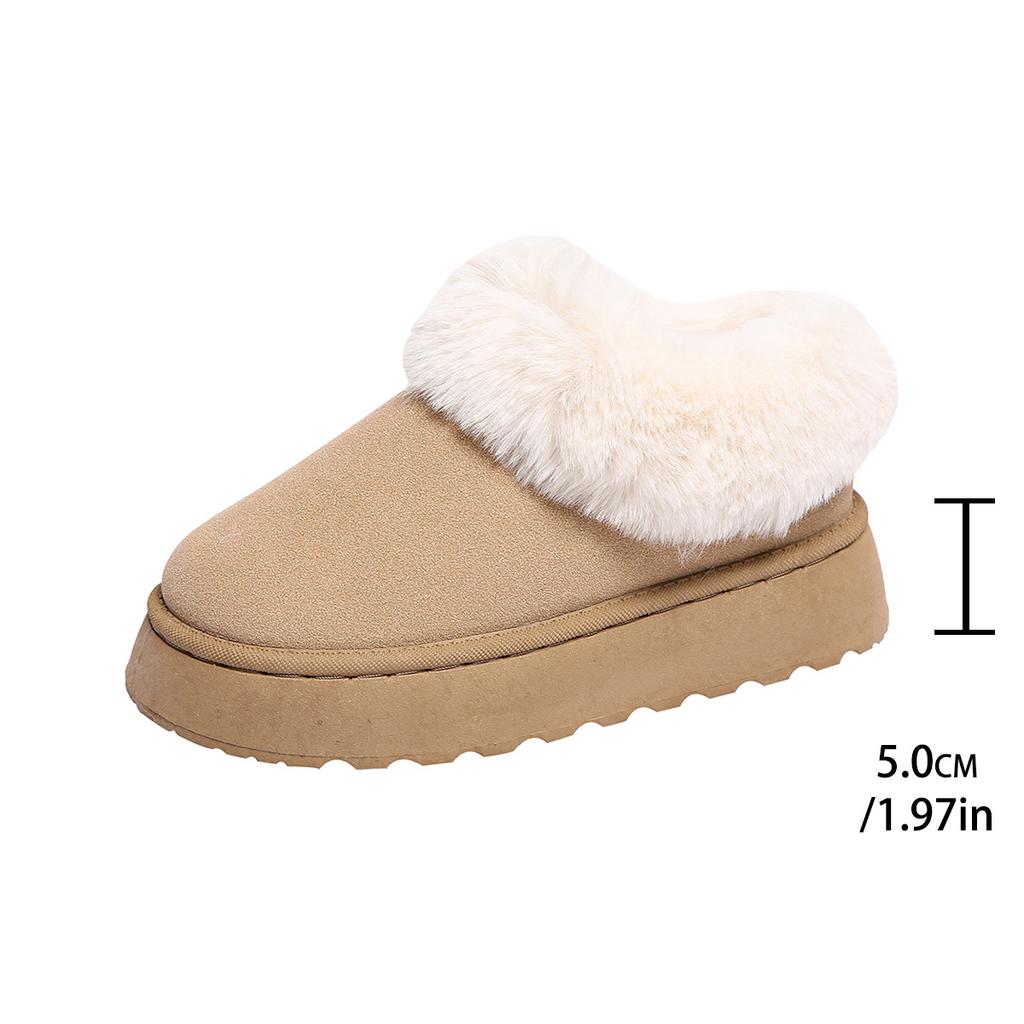 Snow Boots, Women's Shoes, Large-sized Home Warm Cotton Boots Are Bestsellers