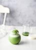 Round Spherical Glass Cup Ice Coffee Milk Tea Cold Drink Cup Transparent Microwavable Dessert Cup