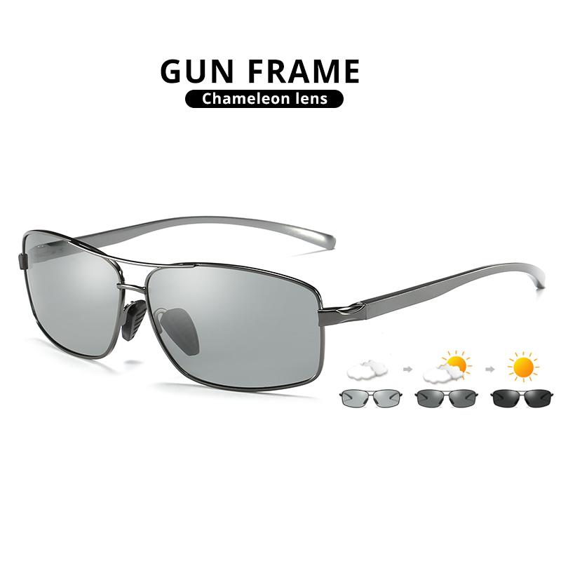 Nicht polarisierte Top Sonnenbrille Aluminium Herren Damen Brille Fahrbrille Blendschutz Sonnenbrille
