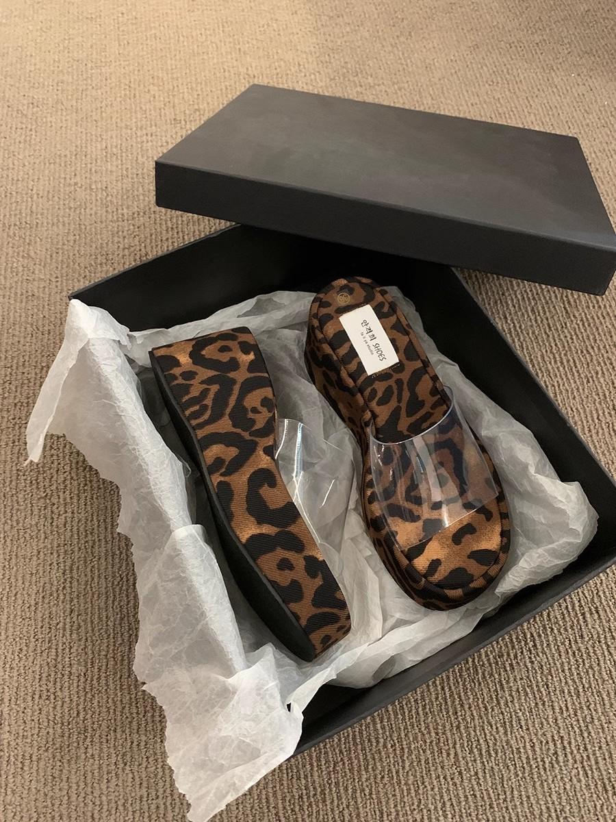 

Fashion New Summer Slippers PVC Transparent Open Toe Platform Wedge Slippers Sandals Women Fashion High Heels Women s Shoes Women Shoes 41