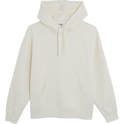 Sportlich-lässiger Strick-Pullover mit Kapuze Sweatshirt Damen sweatshirt Weiß 627883-65