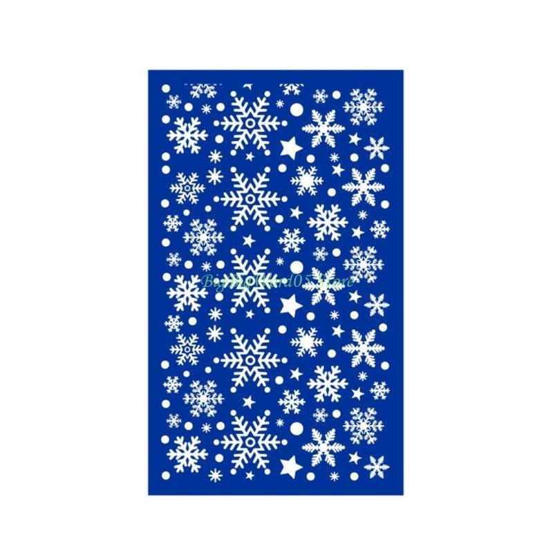 24TE 112Pcs Self Adhesive Silk Screen Printing Stencil Mesh Stencils Reusable Silk Screen Stencils Kit for DIY Crafts Decor