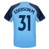 Manchester City FC Boys Ederson M. 31 Polyester T-Shirt