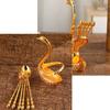 Elegant Dessert Utensils Nordic Coffee Spoons Swan Holder Dessert Cake Forks  Kitchen Use