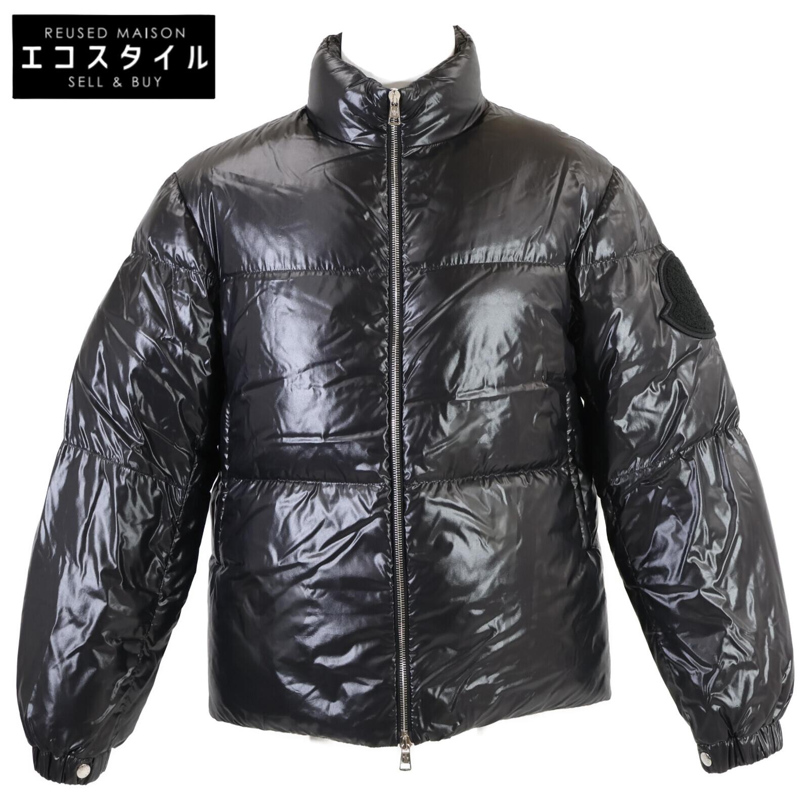 

MONCLER [Good condition/domestic regular product] FRIESIAN Arm Big Patch Down Jacket 2 blackUsed