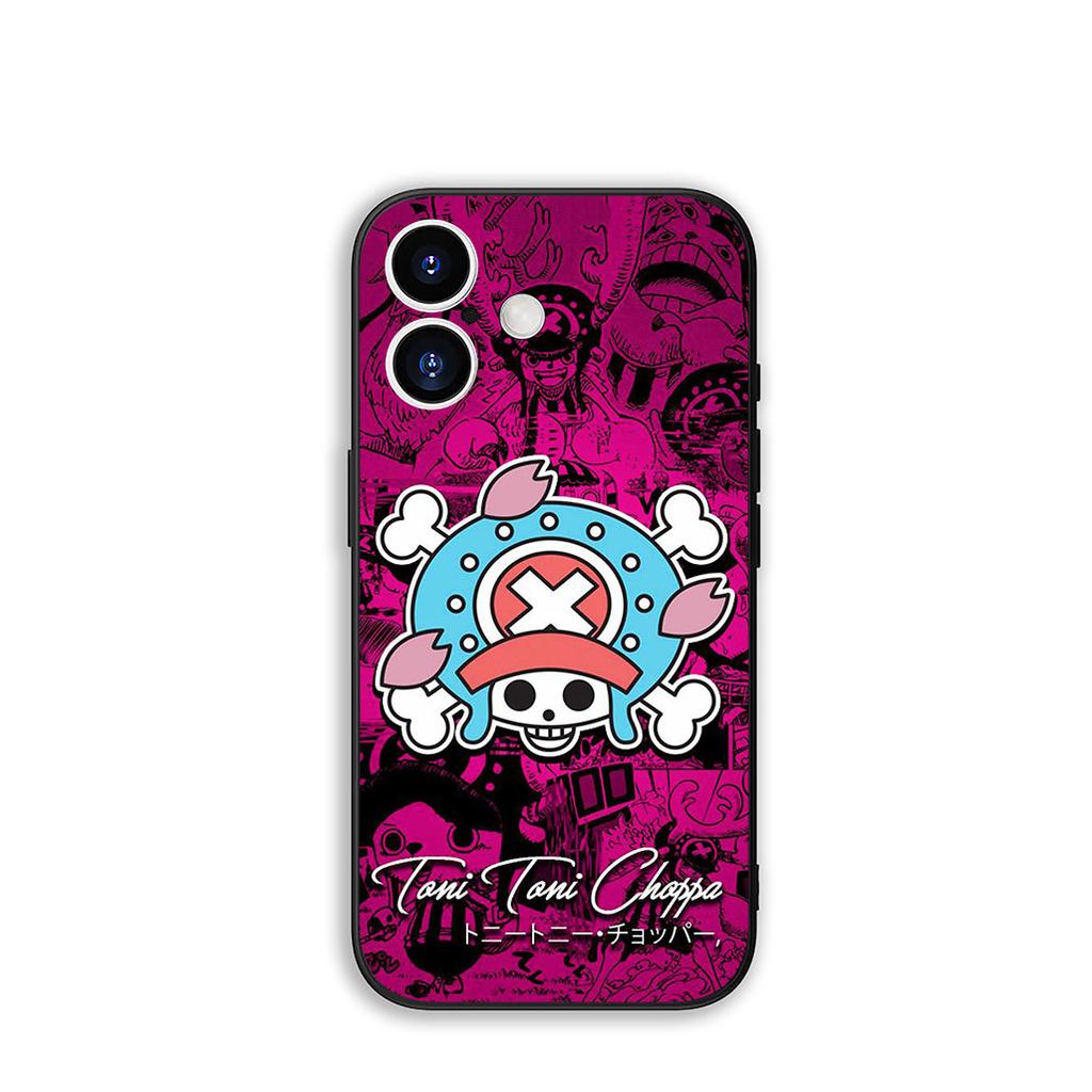 Phone Cover Tony Chopper Luffy One Piece Casing for Apple iPhone 16 15 14 Plus 13 12 Mini 17 Pro Max + ProMax 16E Air 15+ Case