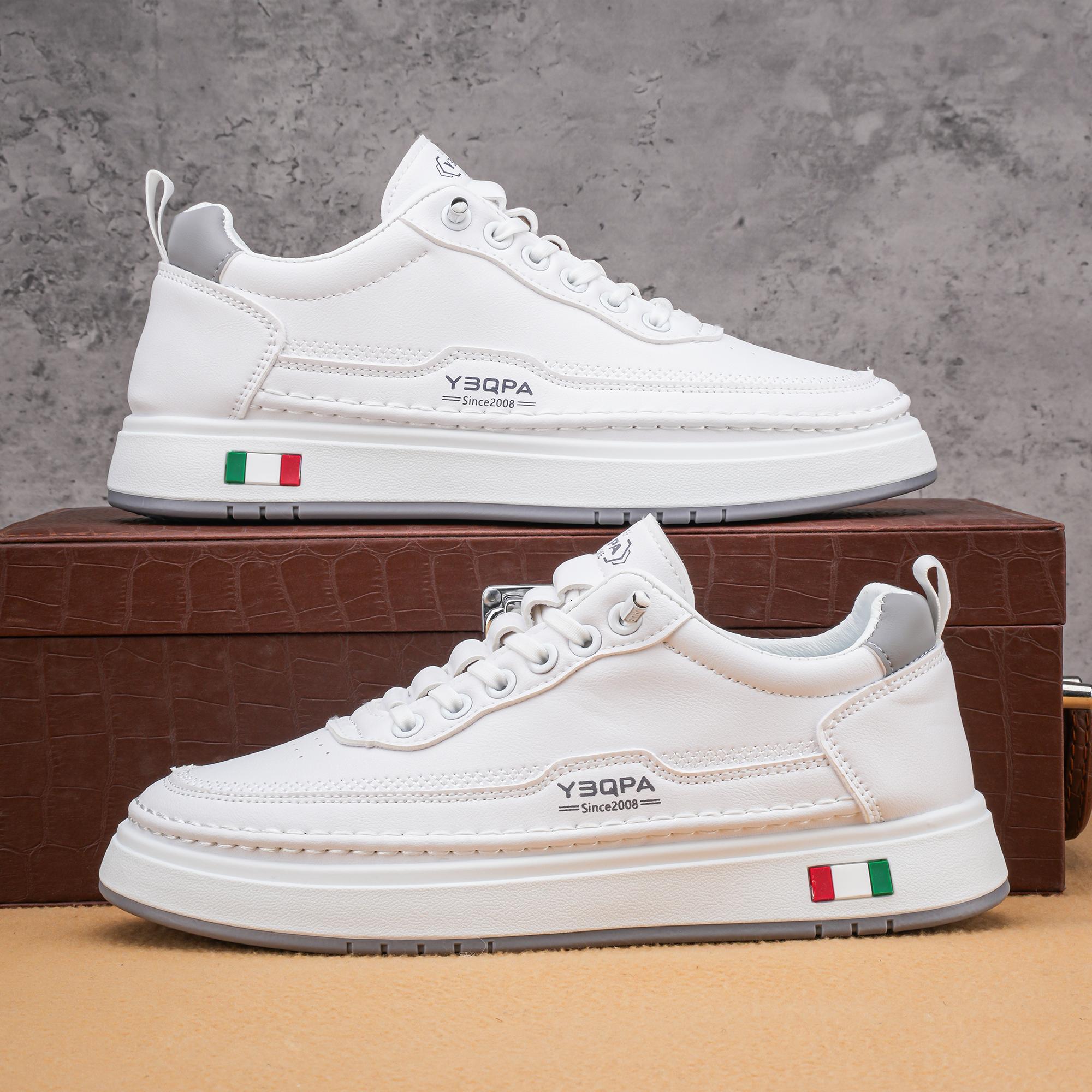 Men S Casual Shoes, Low-Top Lace-Up Sneakers, Trendy And Fashionable Versatile Sneakers 39