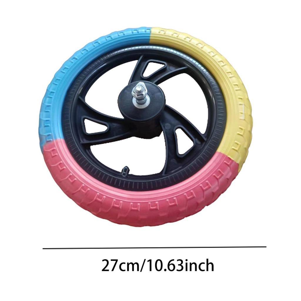 Balance Bike Spare Tire Set, Foam Airless Replacement Tire, Nylon Repair Kit, No Inflation Required,