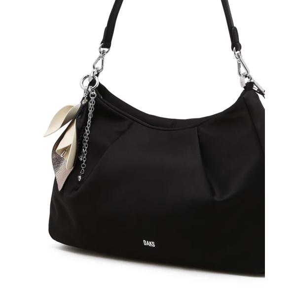 Daks Black Leather Shoulder Bag Dcba6e450bk