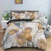 Feathers Pattern Bedding Set Duvet Cover Comforter Covers For Bedroom Twin King Size Soft Quilt Cover With Pillowcase
