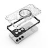 For Samsung Galaxy S25 Case Compatible with MagSafe Honeycomb Design TPU+PC Phone Cover