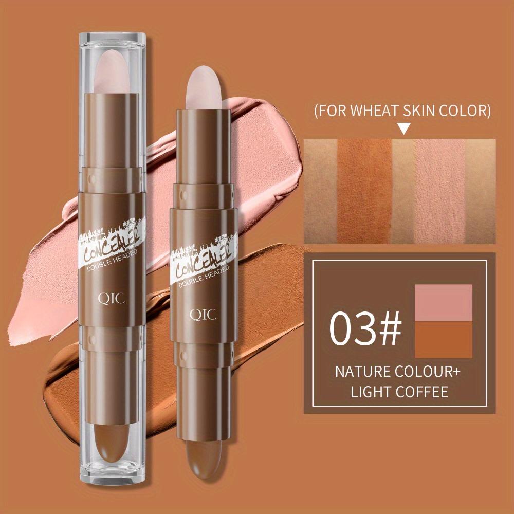 Dvouhlavý rozjasňovač konturovací tyčinka Korektor tyčinka Nose Shadow Shadow Natural 3D Contour Cream Highlighting Stick