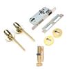 Mechanical Door Lock with Handle Set Modern Interior Bedroom Door AntiTheft Lock Kit