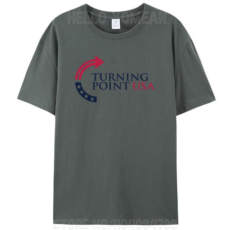 This Is The Turning Point USA TPUSA Freedom Charlie Women Men's 100% Cotton T-Shirt Casual Tees Shirts Tops