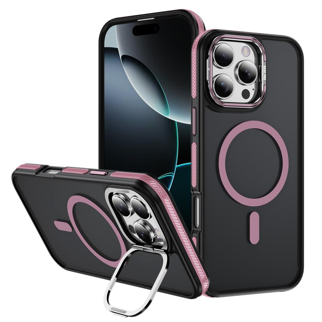 Hot Selling for IPhone16E Phone Case 2-in-1 Skin Feel for Apple 16 Stand Magnetic Phone Protective Case